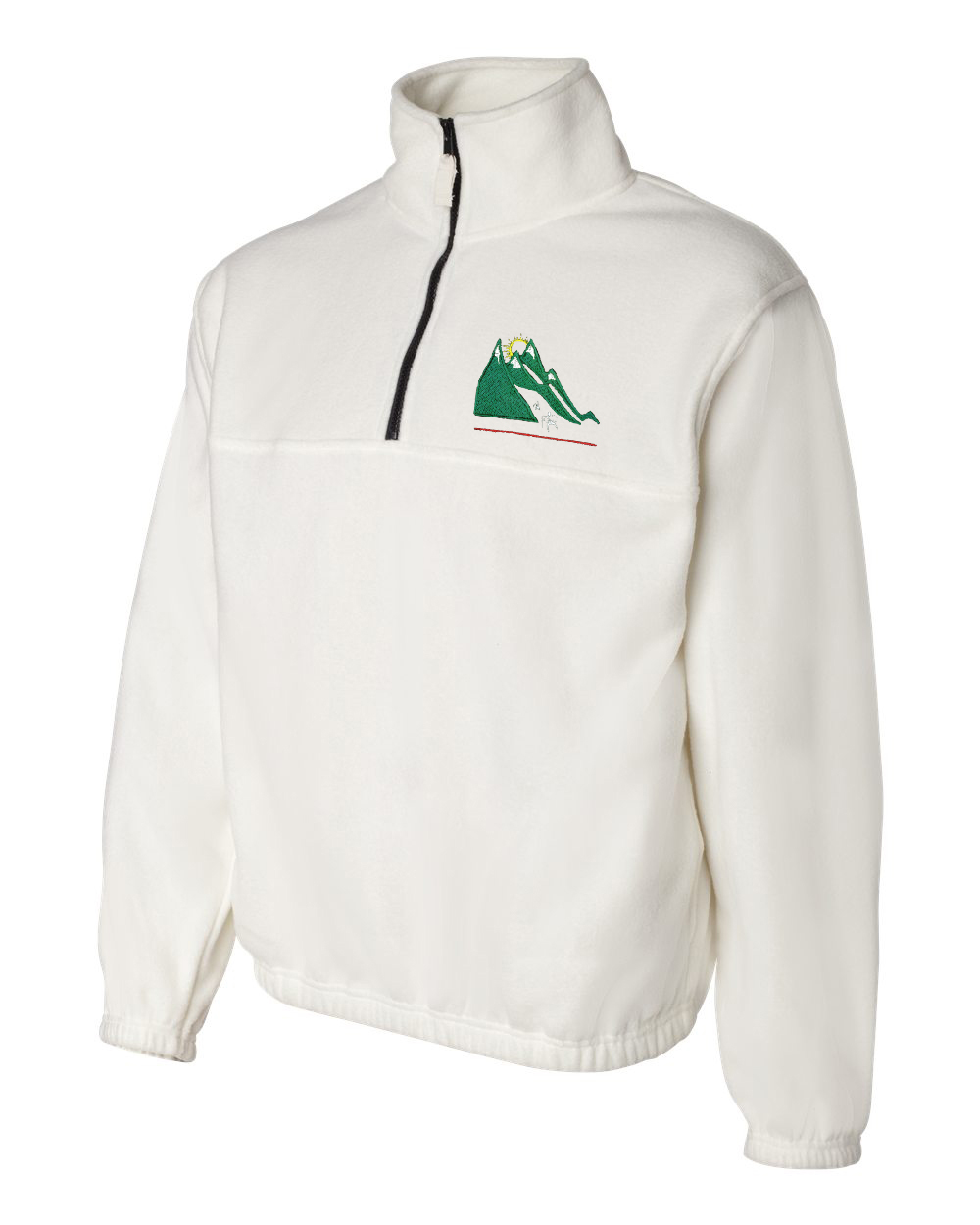 Pelletier Peaks White Fleece